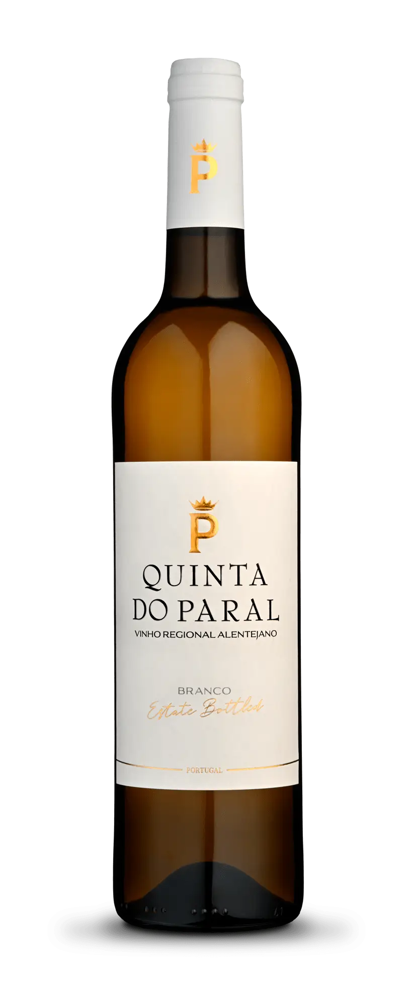 garrafa de vinho clássico branco quinta do paral